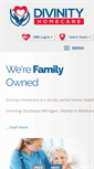 Mobile Screenshot of divinityhomecare.com